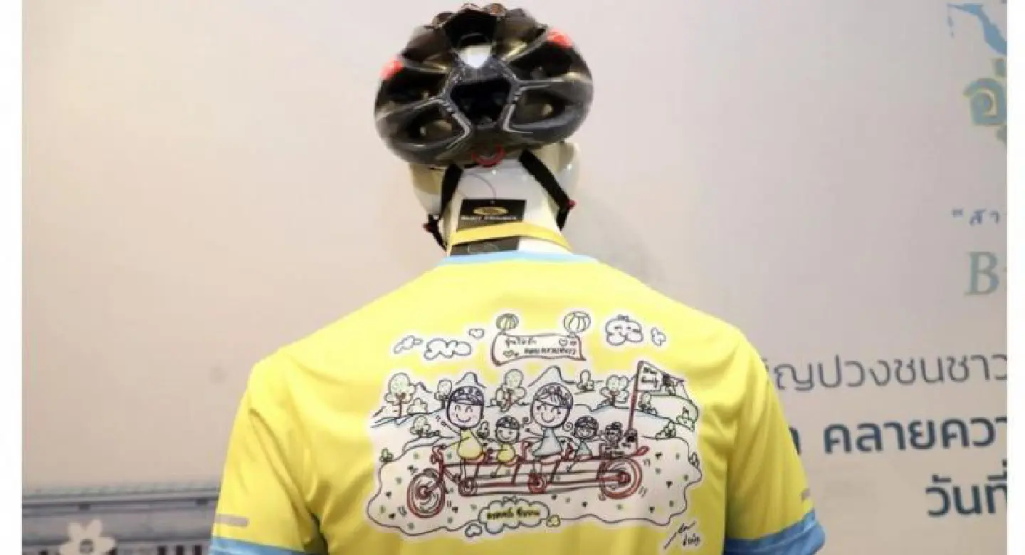 King designs shirt for mass bike ride King designs shirt for mass bike ride