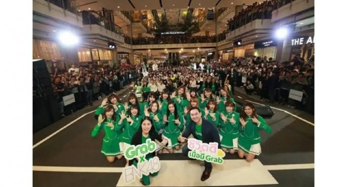 Grab introduces BNK48 as its first brand ambassadors in Thailand