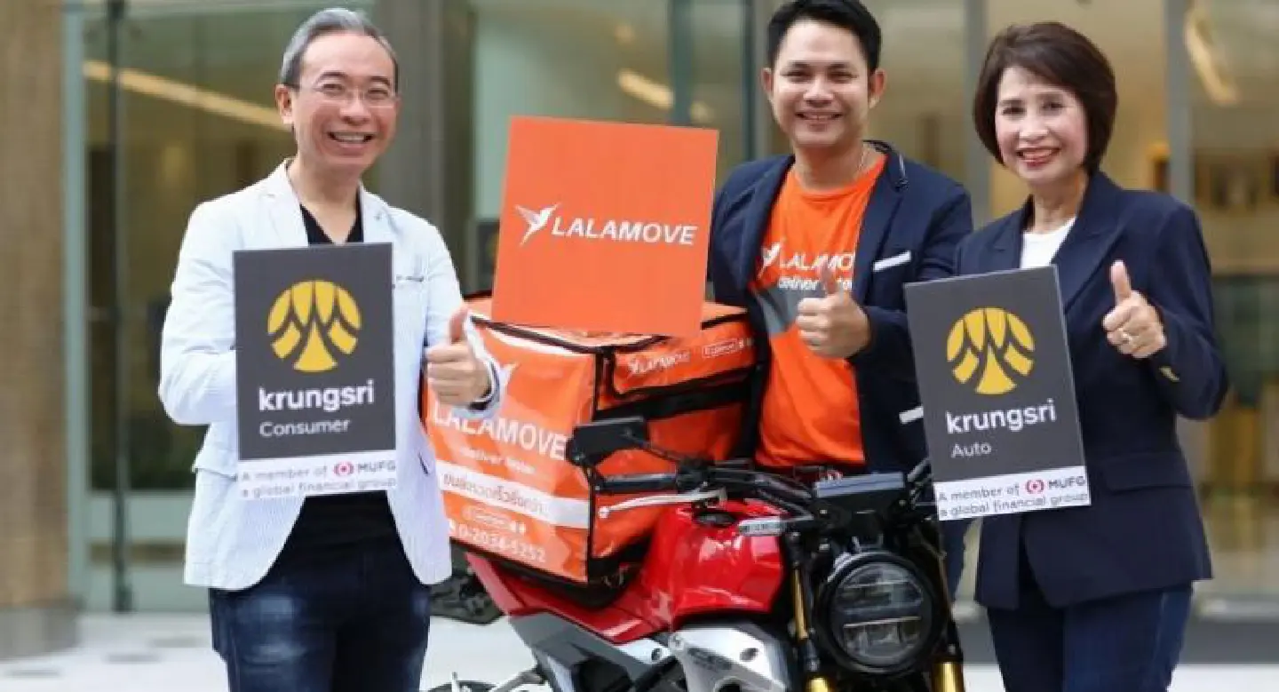 Krungsri teams up with Lalamove Krungsri teams up with Lalamove
