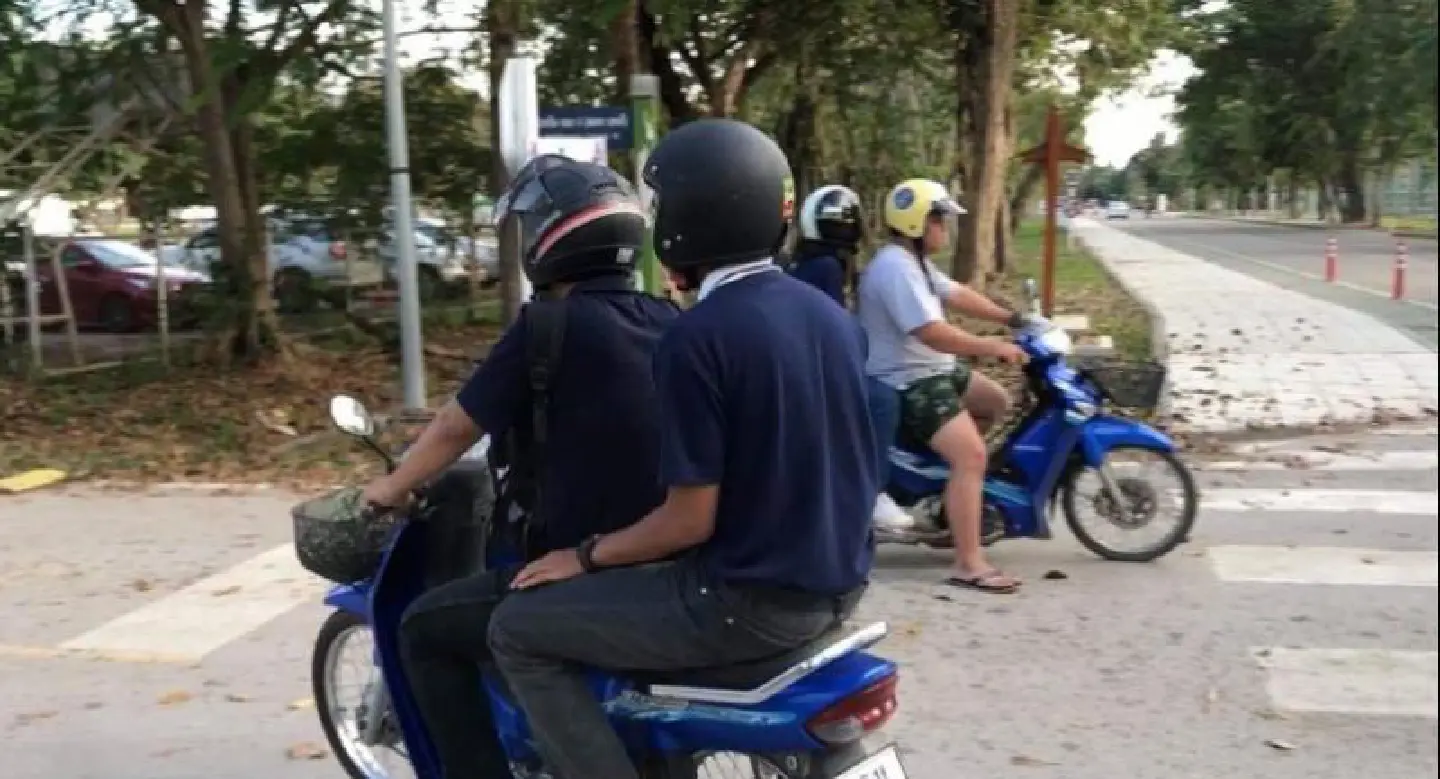 One place where everyone wears a helmet One place where everyone wears a helmet