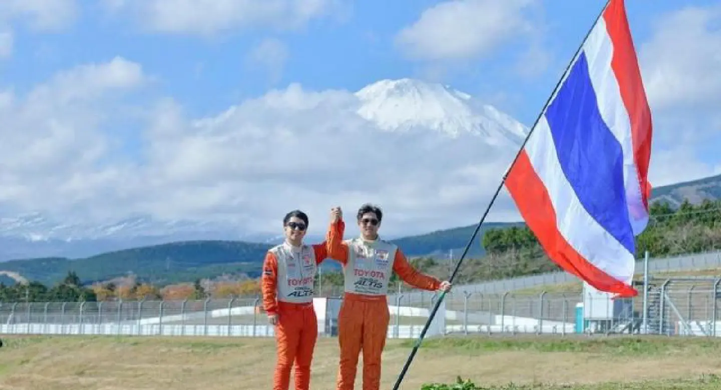 Great experience for Chanincha at Fuji International Speedway Great experience for Chanincha at Fuji International Speedway