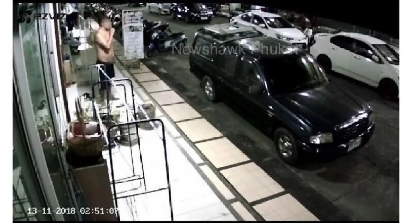 Serial masturbator caught on camera at Phuket condo