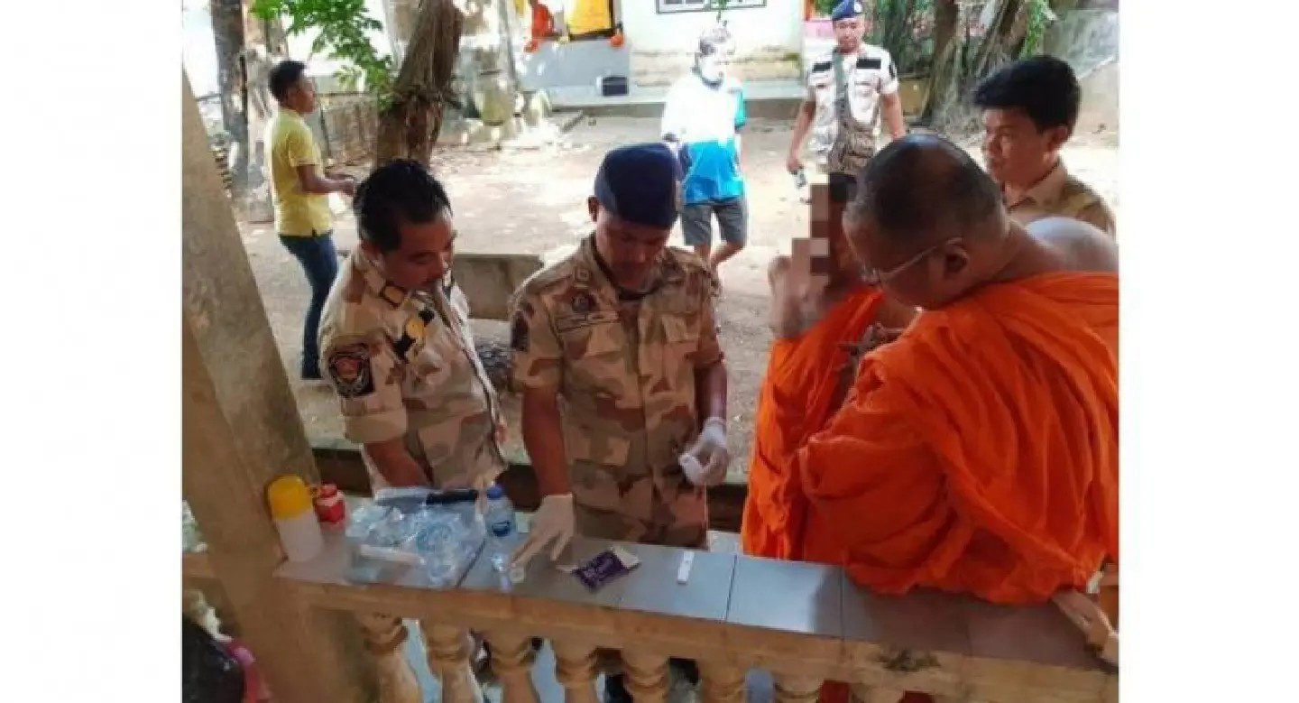 Eight Phuket monks defrocked after testing positive for drugs Eight Phuket monks defrocked after testing positive for drugs