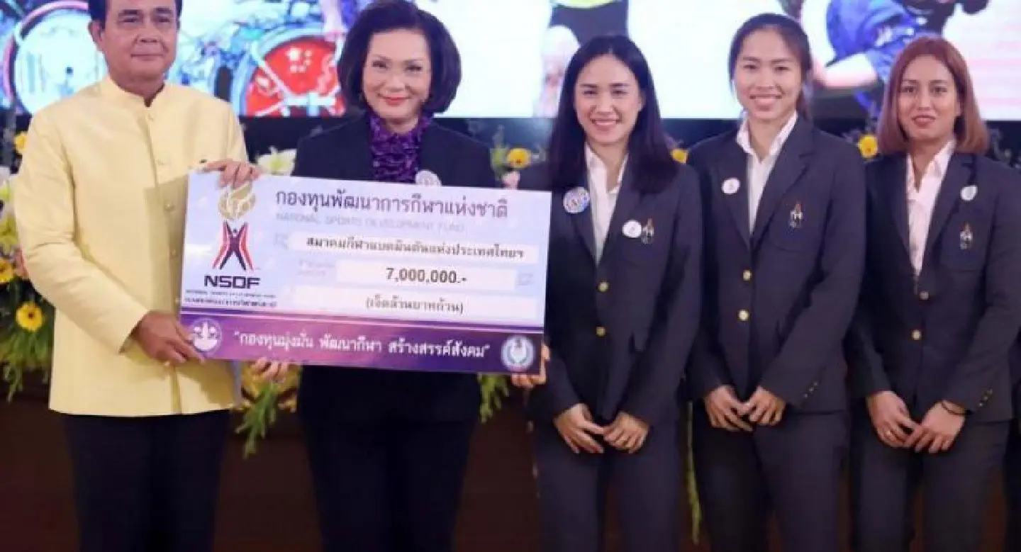Big bonus for Thai athletes Big bonus for Thai athletes