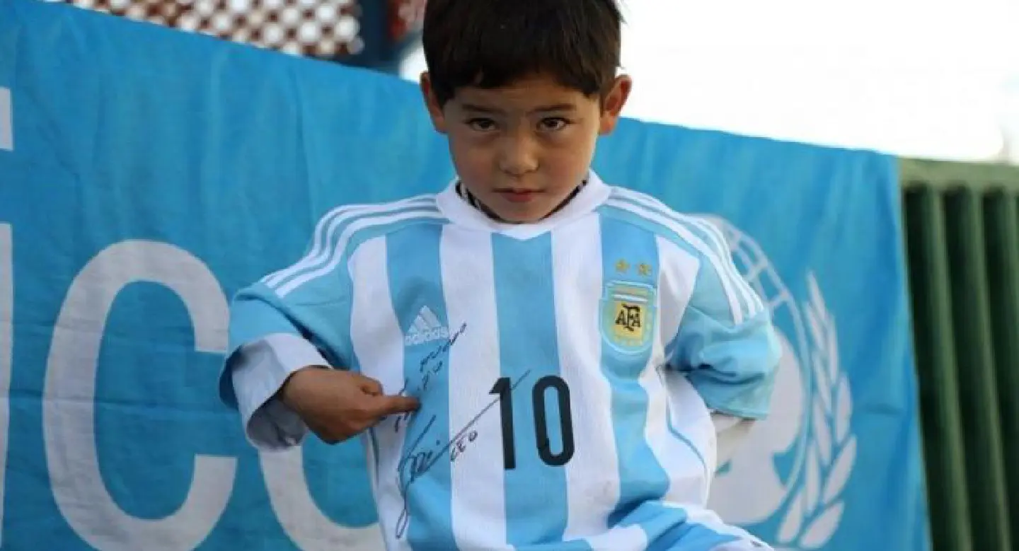 From dream to nightmare: Afghan 'Little Messi' forced to flee From dream to nightmare: Afghan 'Little Messi' forced to flee