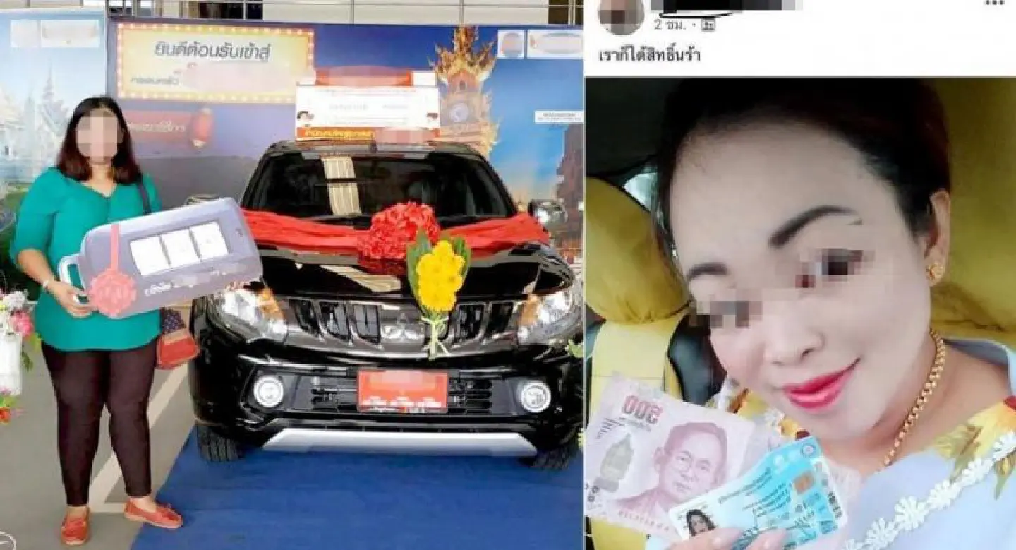 Wealthy Thai woman boasts online about her welfare card