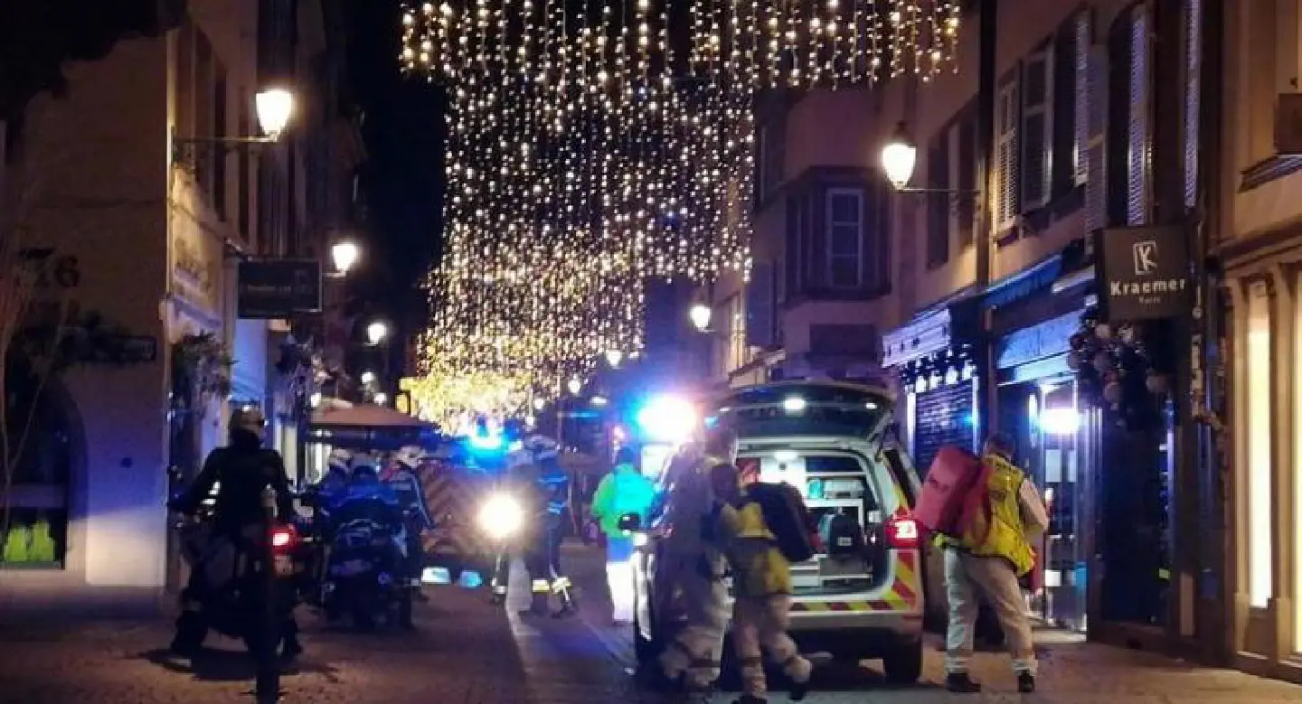 Two dead, 12 injured in Strasbourg Christmas market shooting Two dead, 12 injured in Strasbourg Christmas market shooting