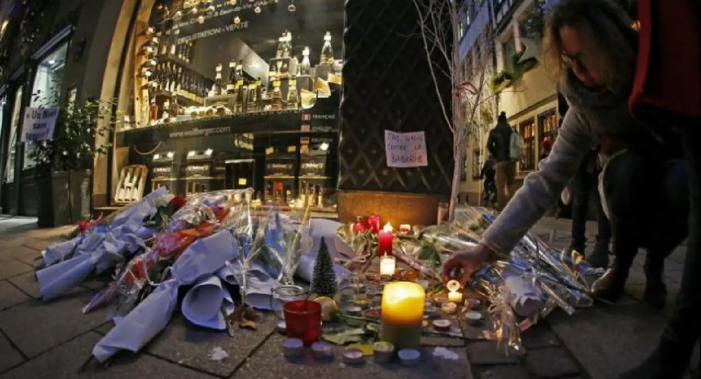 Shooting aftermath in Strasbourg Shooting aftermath in Strasbourg
