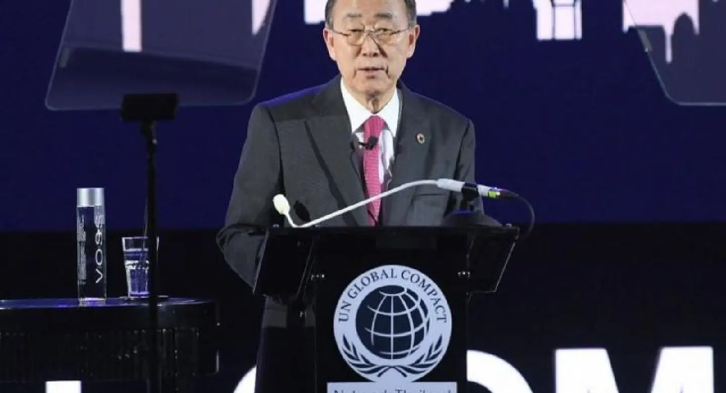 Ban Ki-moon opens business initiative