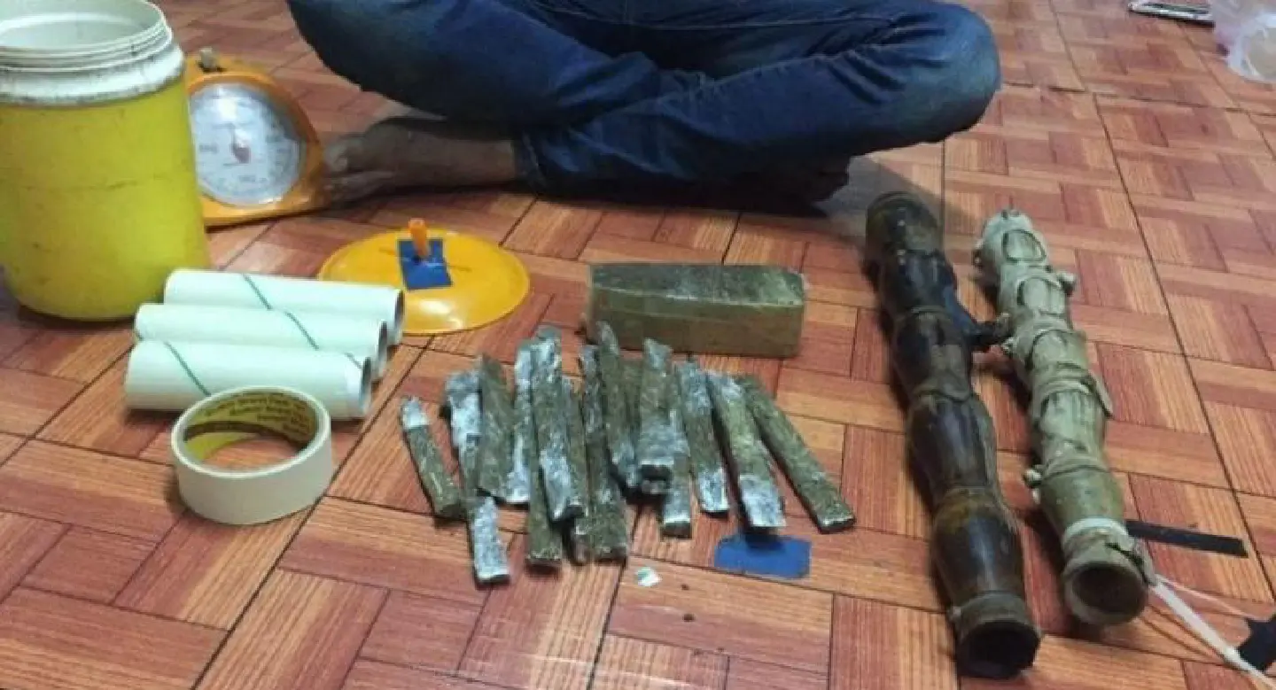 Four arrested with guns and drugs in Phuket Four arrested with guns and drugs in Phuket