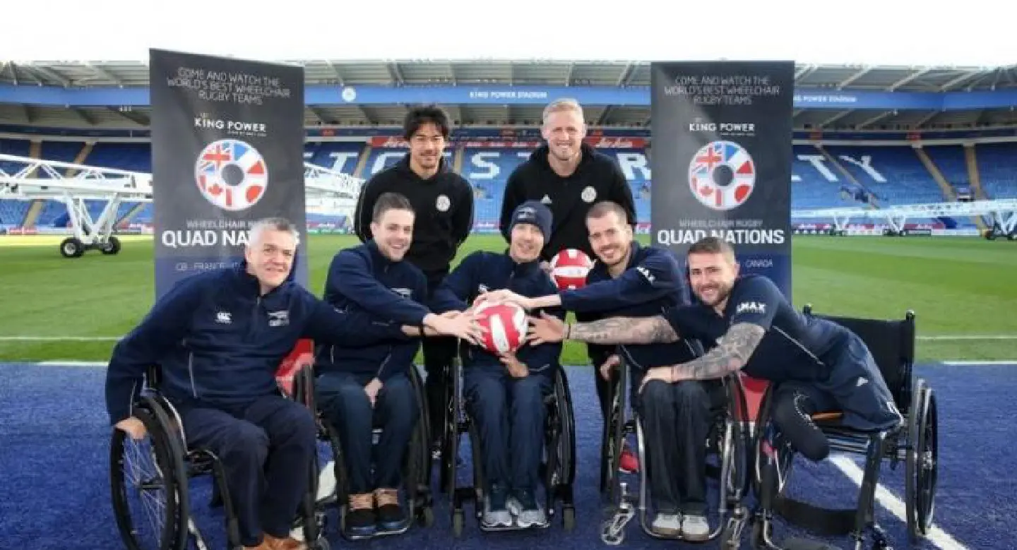 LCFC PLAYERS HELP LAUNCH 2019 KING POWER QUAD NATIONS TOURNAMENT LCFC PLAYERS HELP LAUNCH 2019 KING POWER QUAD NATIONS TOURNAMENT