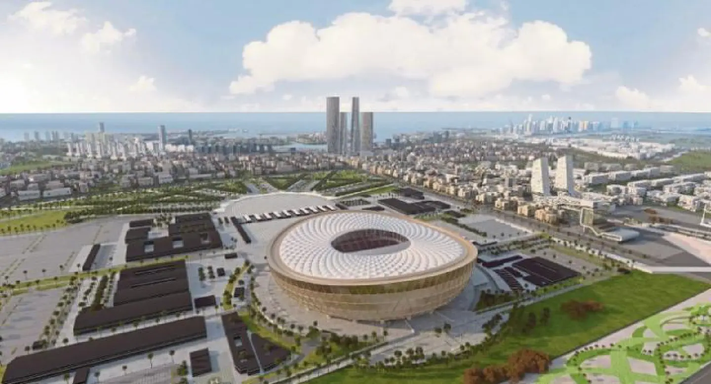 Qatar unveils 2022 World Cup final stadium design Qatar unveils 2022 World Cup final stadium design