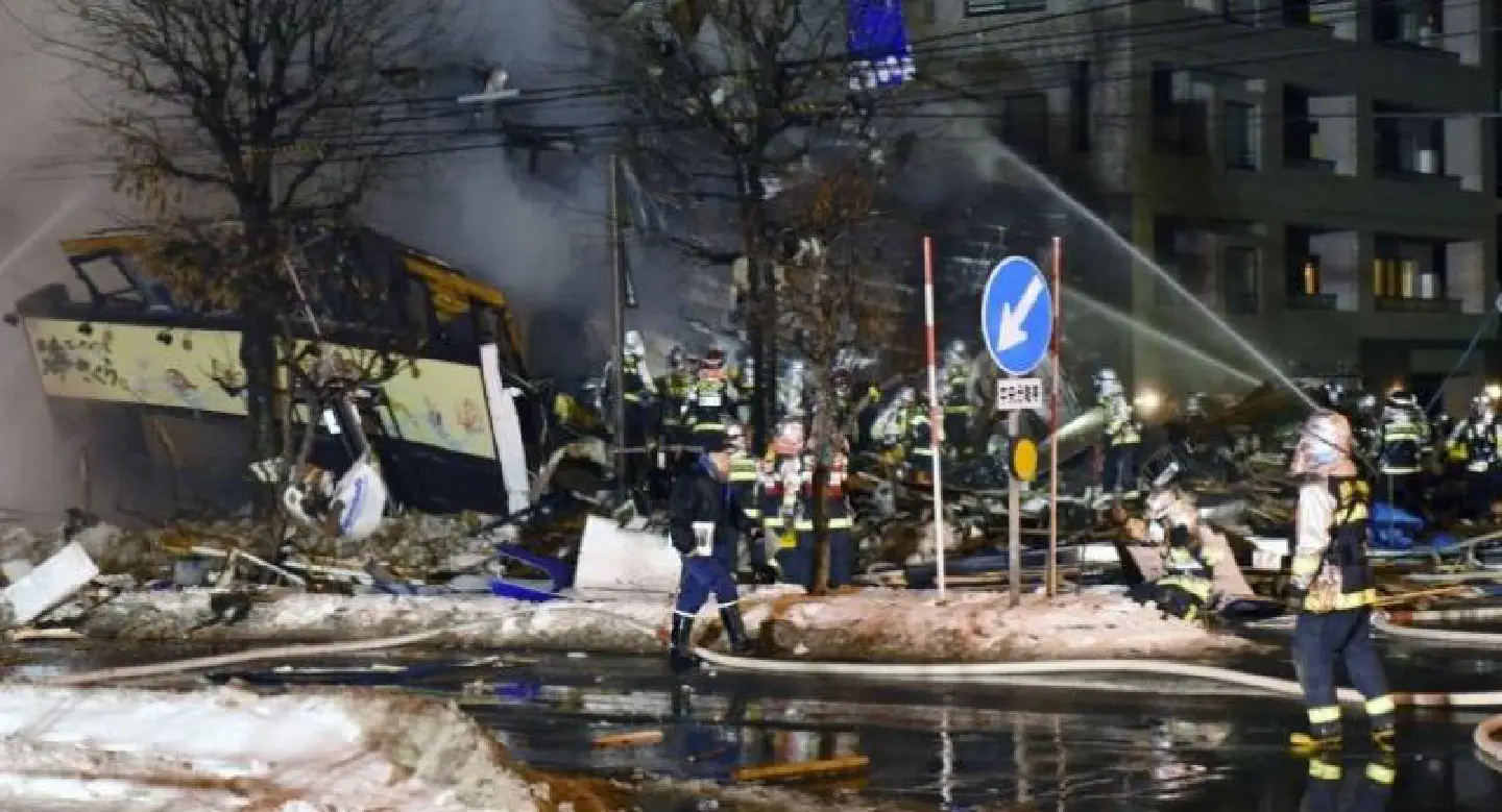 Many injured in explosion in Japan's Sapporo : reports