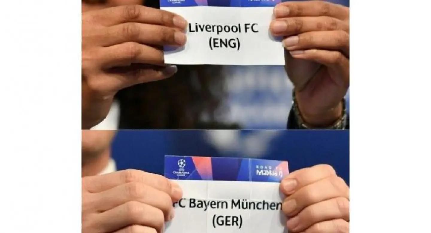 Liverpool draw Bayern as United face PSG in Champions League last 16 Liverpool draw Bayern as United face PSG in Champions League last 16
