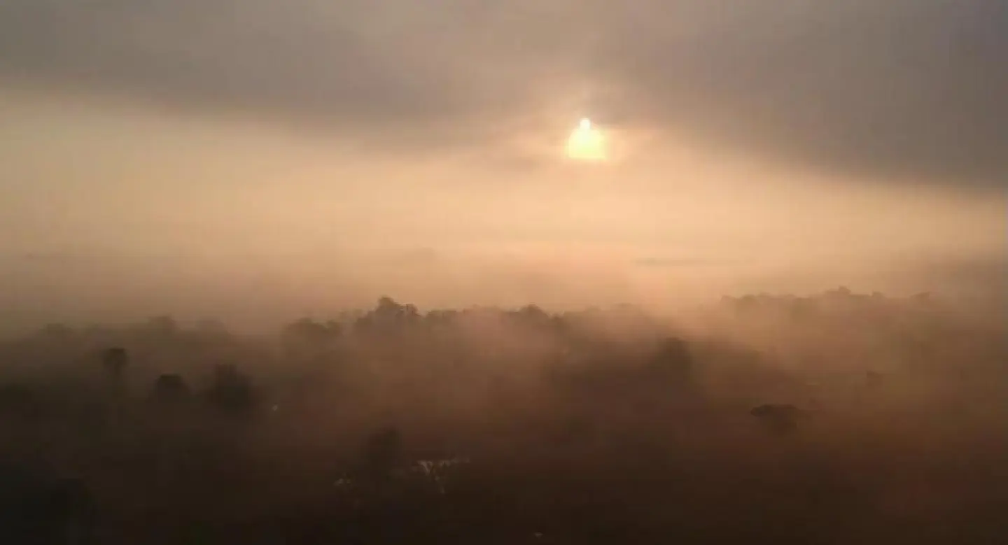 Frigid fog descends on Phayao Frigid fog descends on Phayao