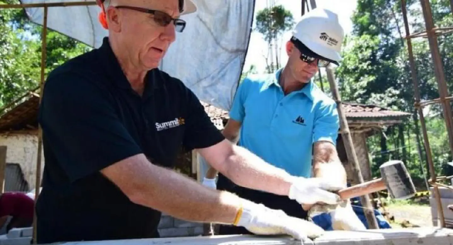 ASIAN TOUR AND HABITAT FOR HUMANITY INDONESIA BUILD HOMES TOGETHER IN SENTUL