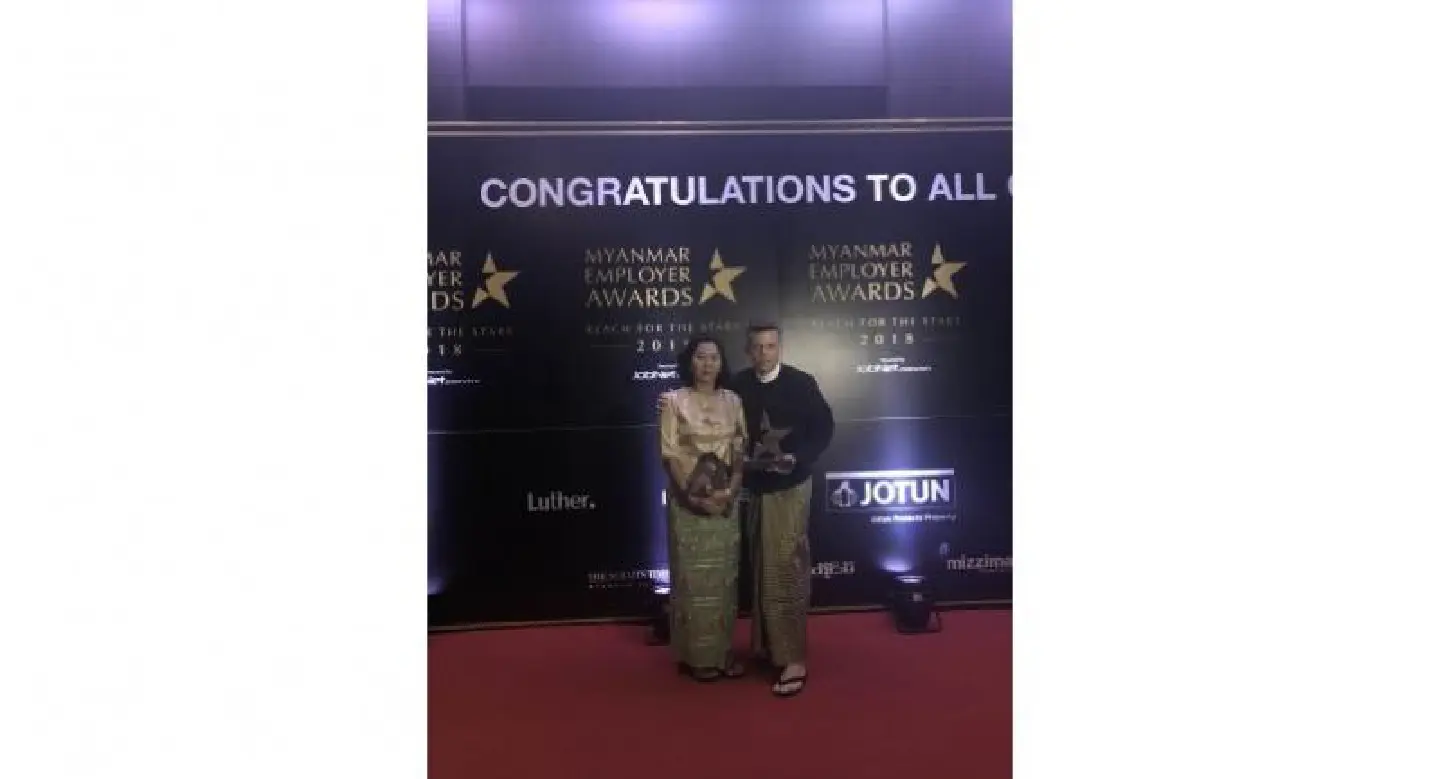 Hilton receives Most Thriving Company Award in Myanmar Hilton receives Most Thriving Company Award in Myanmar