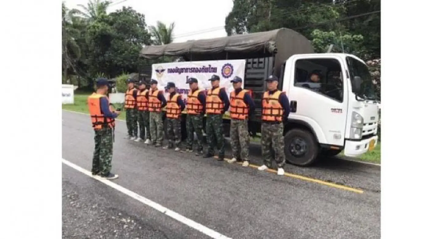 Hot : Military prepared for impact of tropical storm Pabuk