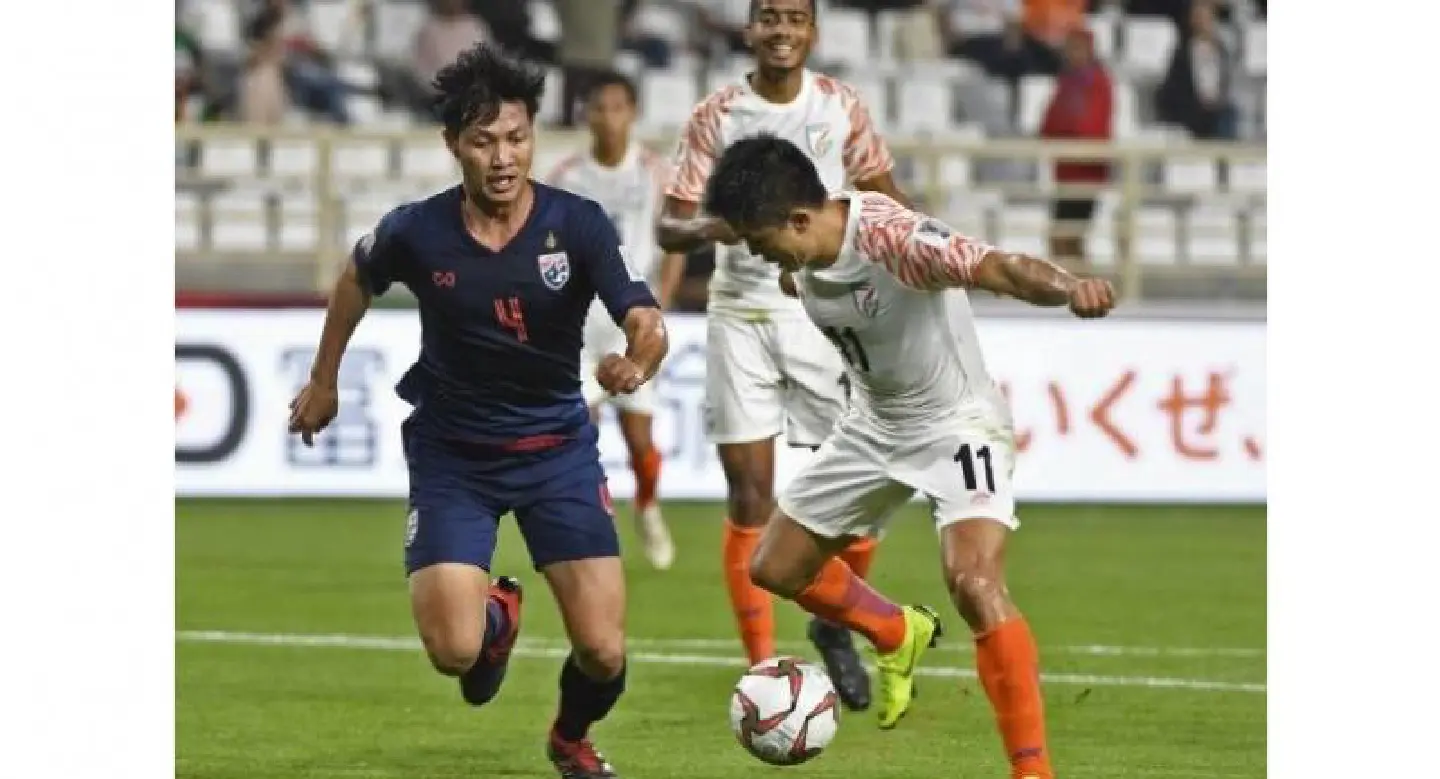 Chhetri passes Messi as India shock Thailand 4-1 at Asian Cup Chhetri passes Messi as India shock Thailand 4-1 at Asian Cup