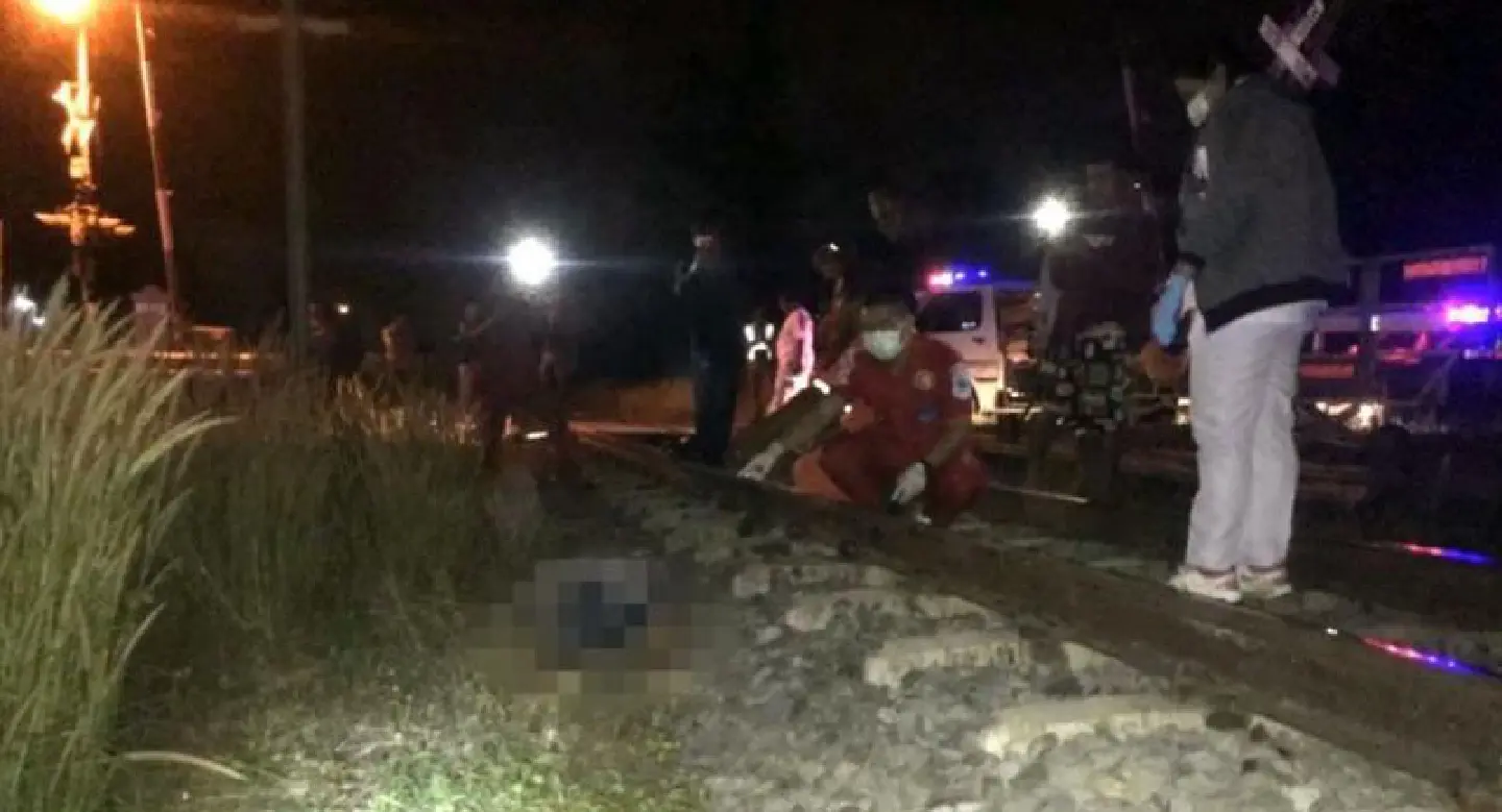 Man crushed by train in apparent suicide Man crushed by train in apparent suicide