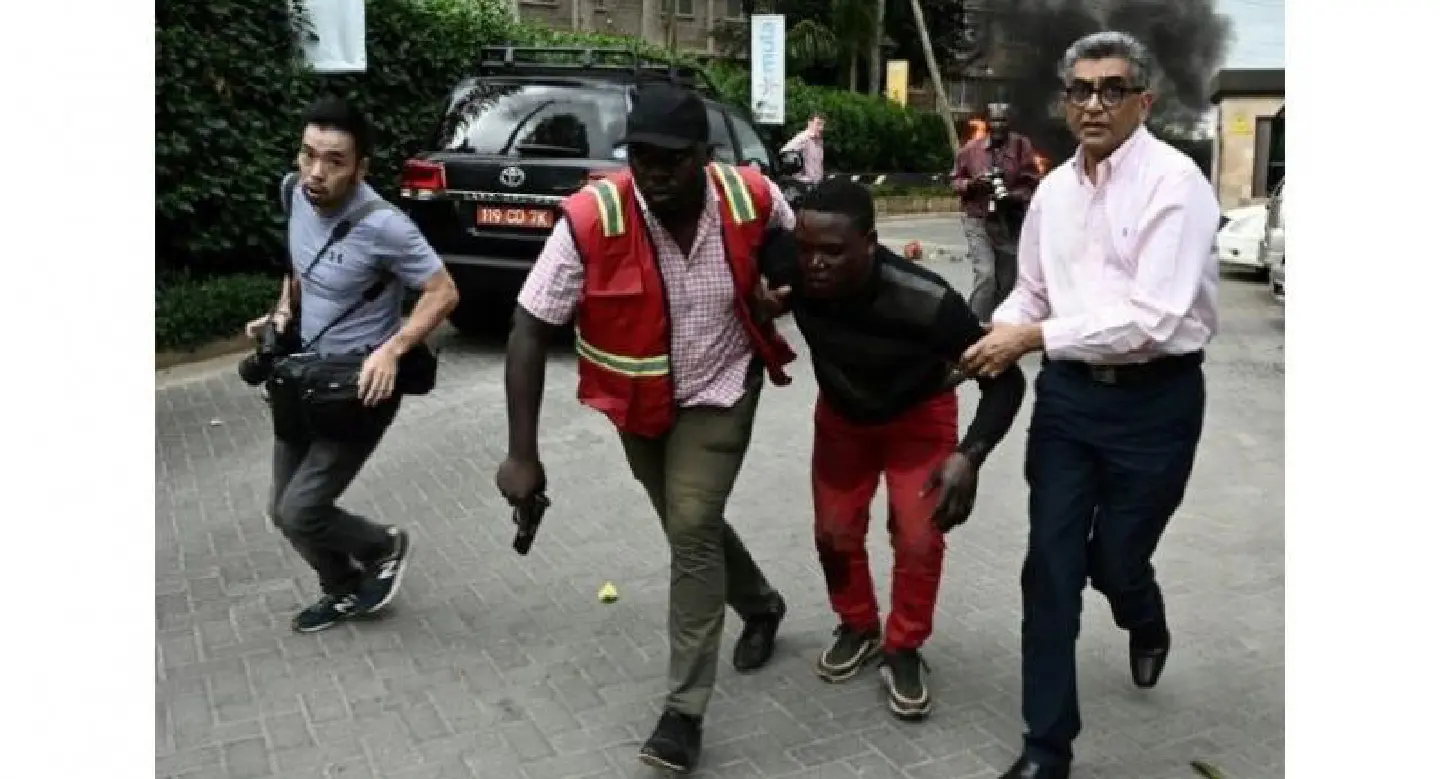 Blast, gunfire in Islamist attack at Nairobi hotel, office complex