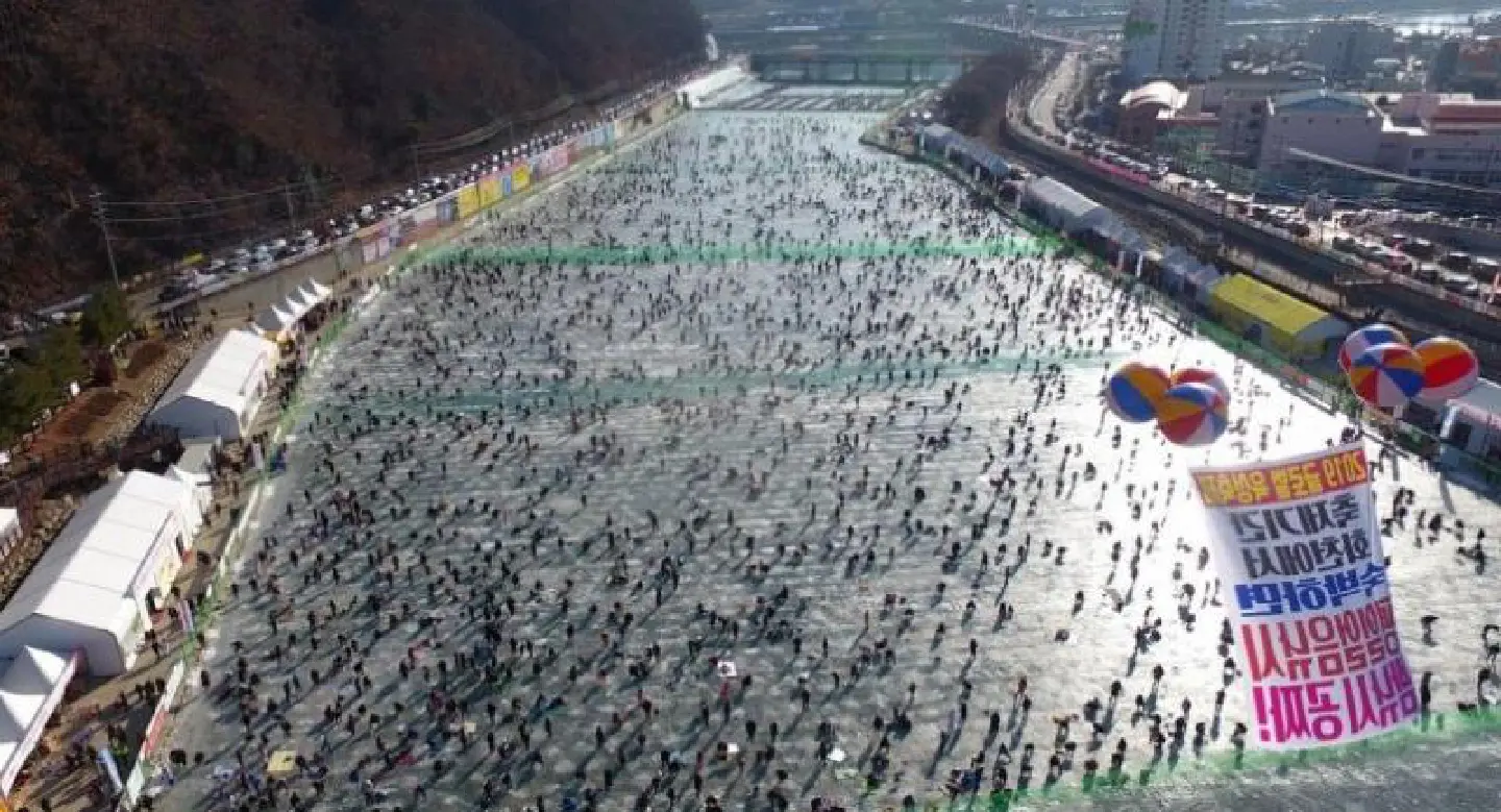 Head to South Korea for ice fishing Head to South Korea for ice fishing