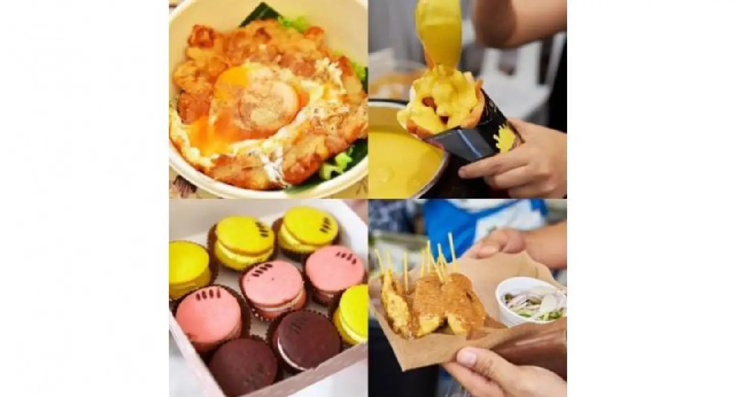 Tasty treats in downtown Bangkok Tasty treats in downtown Bangkok