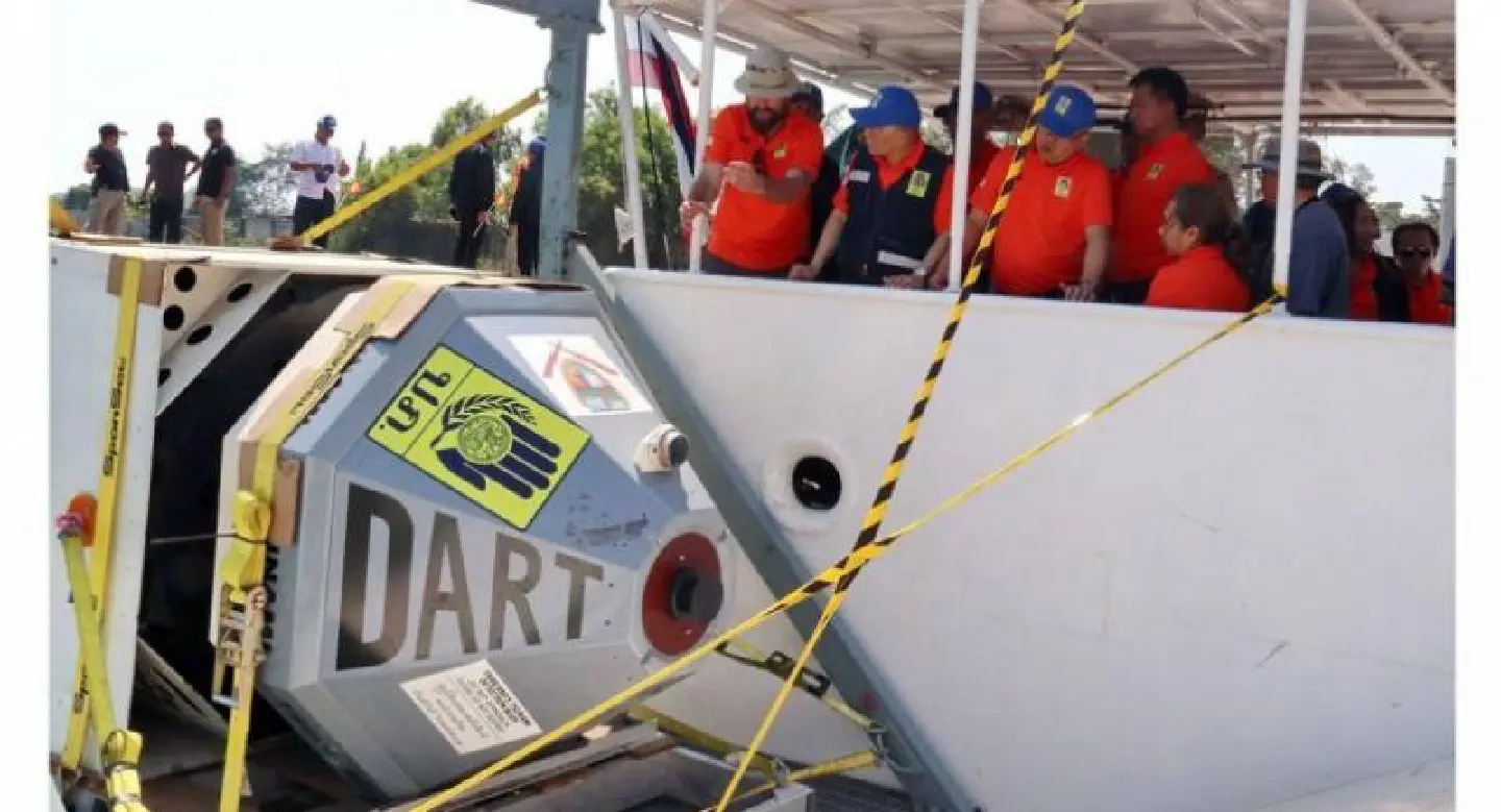 Bt12m tsunami-warning buoy installed off Phuket coast