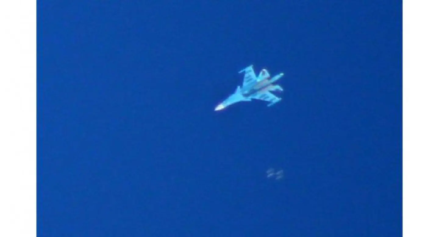 Two Russian fighter jets collide over Sea of Japan Two Russian fighter jets collide over Sea of Japan