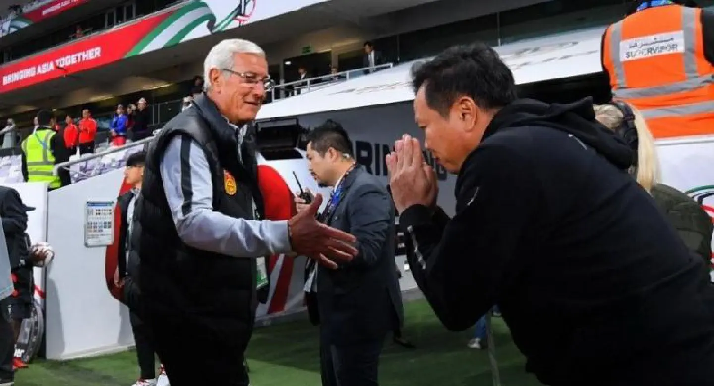 Lippi joy as China fight back to reach Asia's last eight Lippi joy as China fight back to reach Asia's last eight