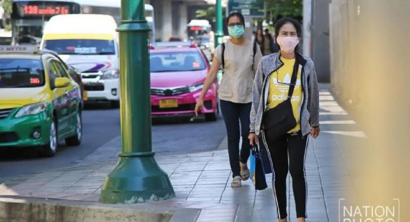 Air pollution levels drop in Bangkok Air pollution levels drop in Bangkok