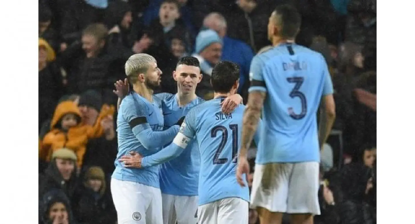 Man City continue quadruple quest, Wolves fightback avoids shock Man City continue quadruple quest, Wolves fightback avoids shock
