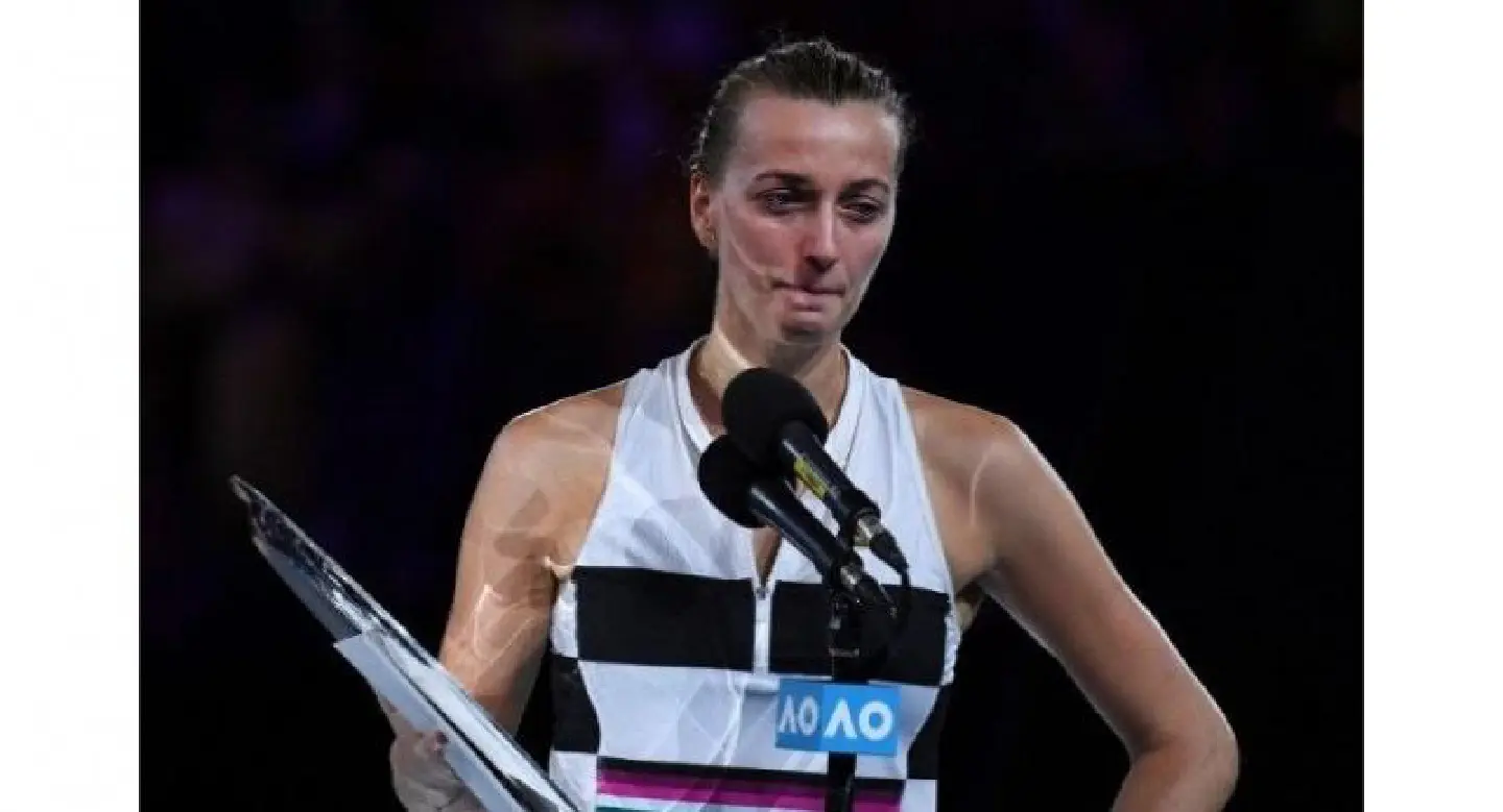 Kvitova feels a winner, despite Australian Open pain Kvitova feels a winner, despite Australian Open pain