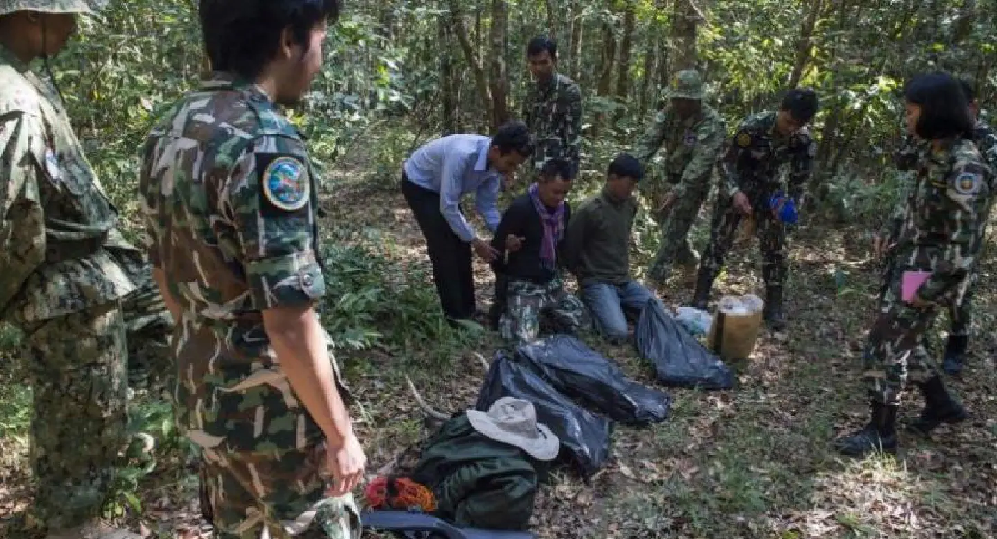 Thai forest rangers train to tackle wildlife crime
