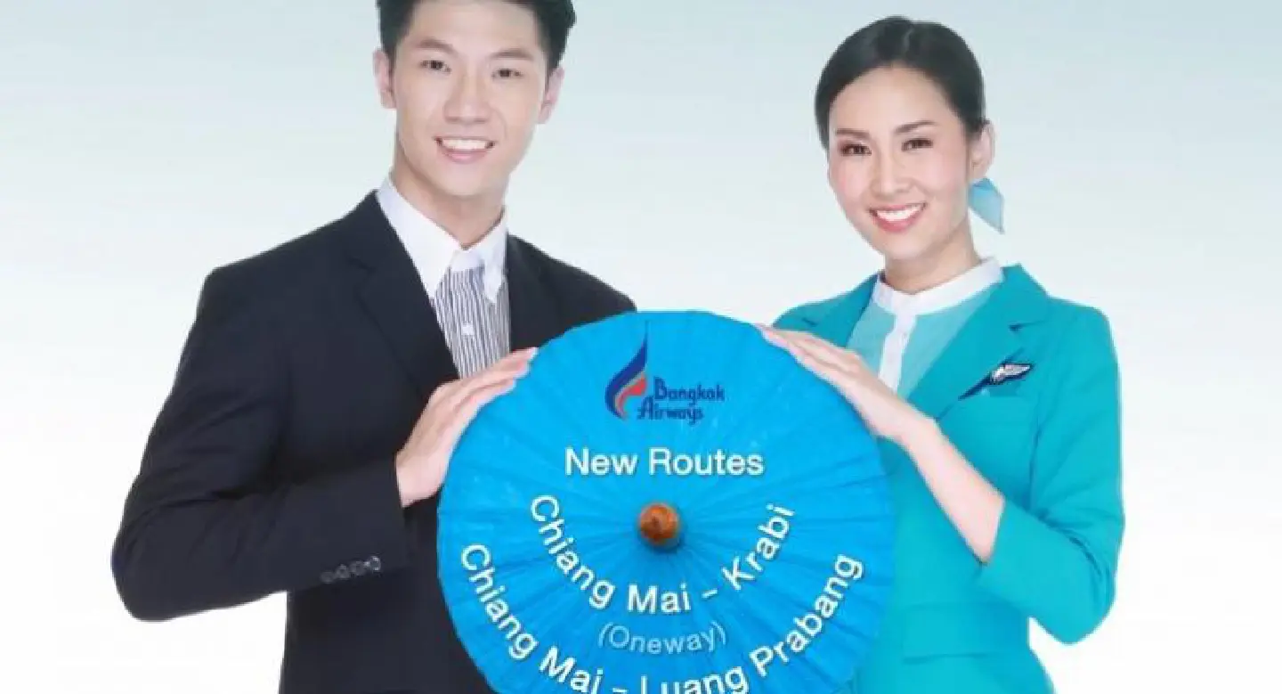 Bangkok Airways to launch two new routes from Chiang Mai: Krabi and Luang Prabang Bangkok Airways to launch two new routes from Chiang Mai: Krabi and Luang Prabang