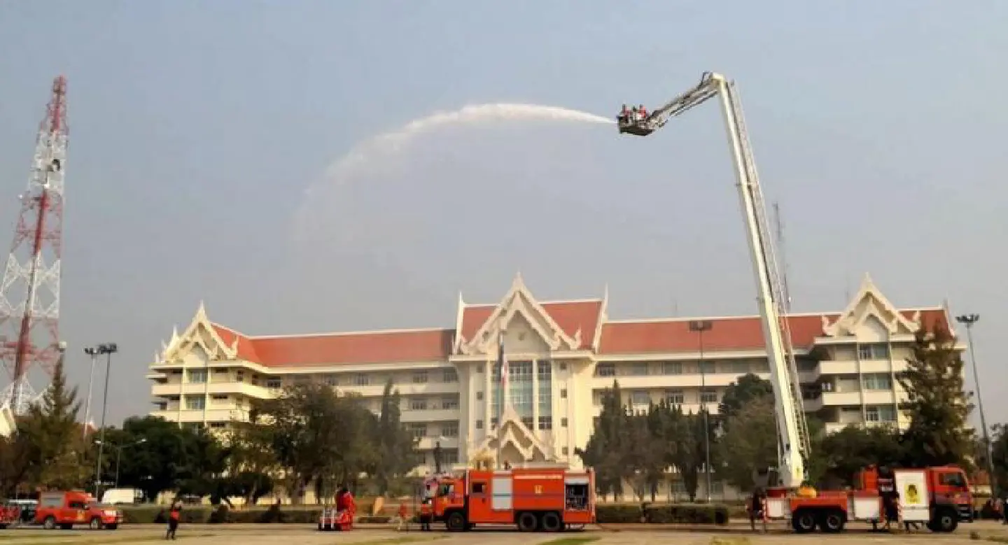 Khon Kaen fights against heavy haze Khon Kaen fights against heavy haze