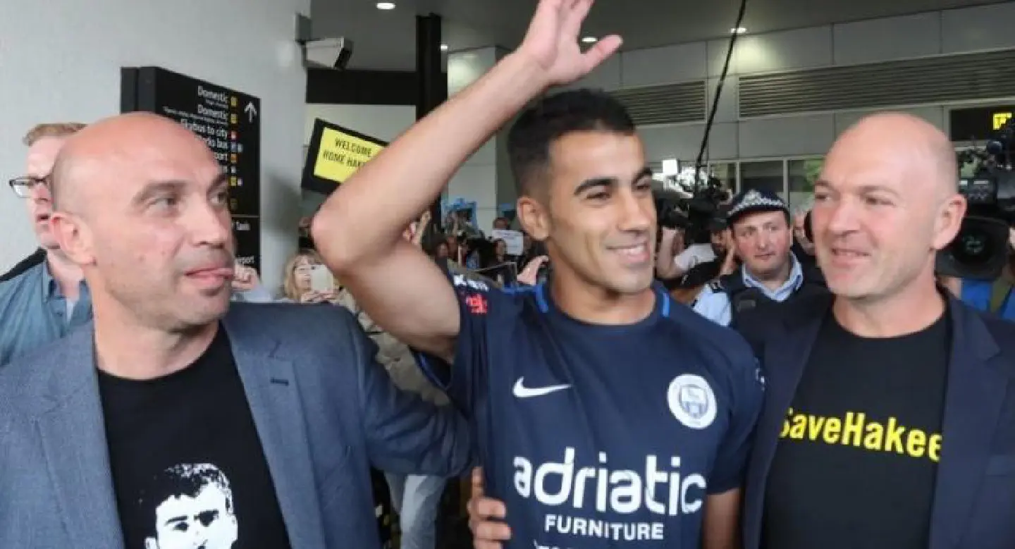 Refugee soccer player back in Australia after Thailand frees him Refugee soccer player back in Australia after Thailand frees him