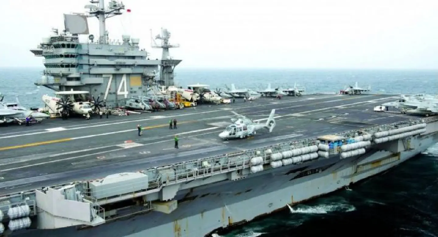 US aircraft carrier anchors in Laem Chabang to kick off Cobra Gold