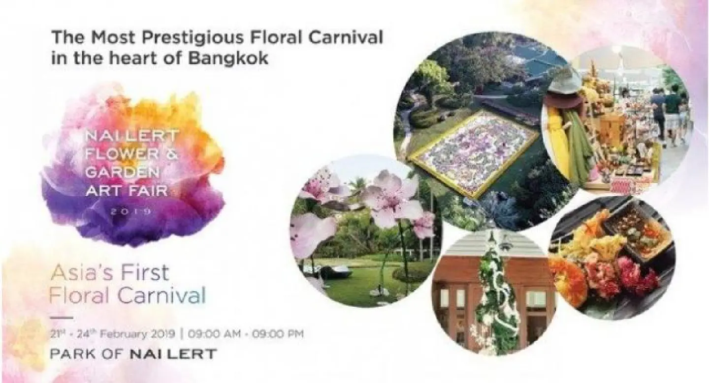 Floral fair in the heart of Bangkok