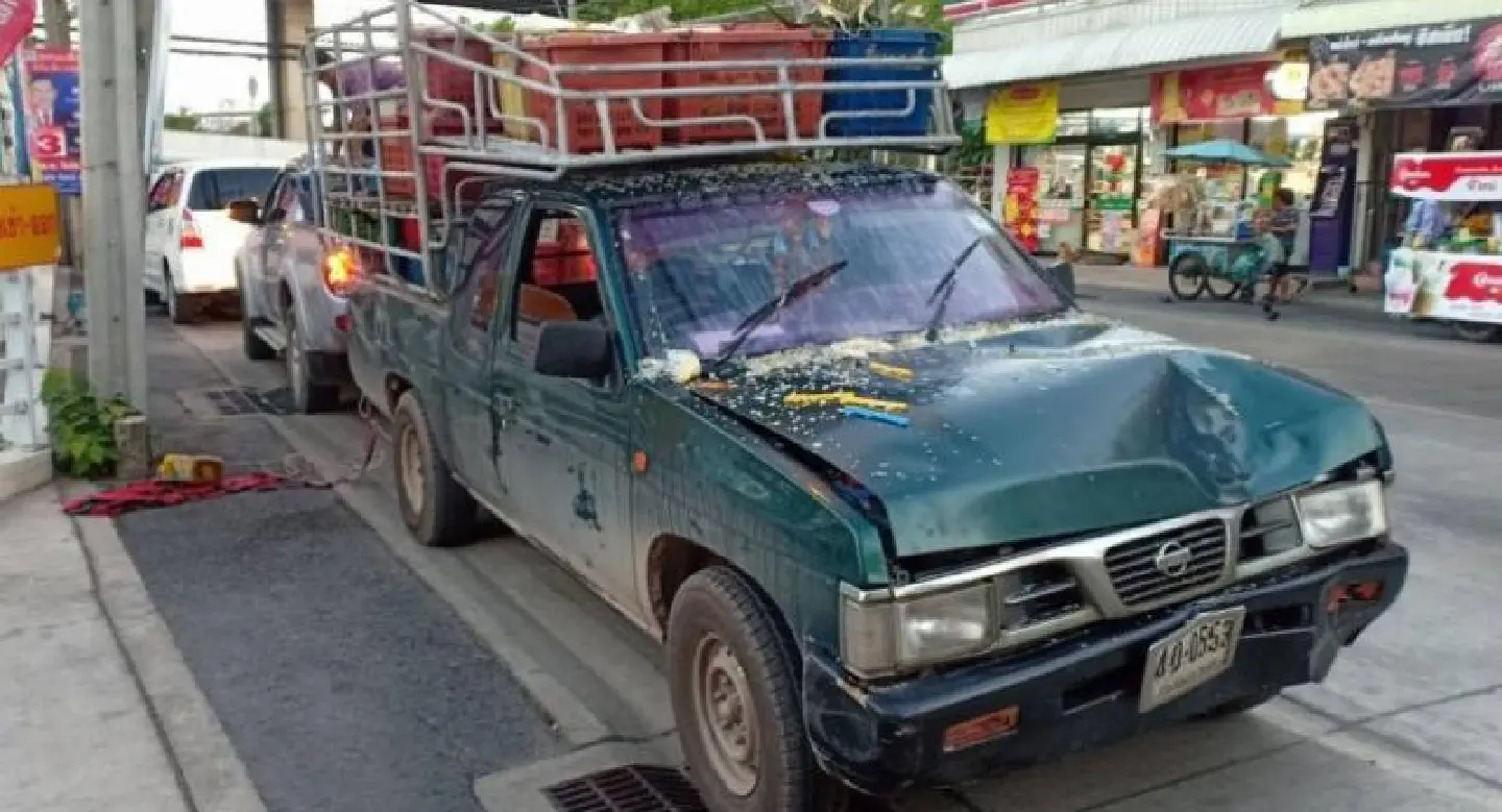 Soy milk vendor killed by speeding pickup on Bangkok road Soy milk vendor killed by speeding pickup on Bangkok road