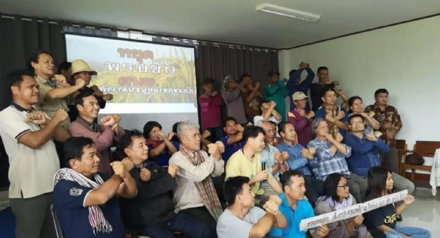Prayut urged to stall rice bill until after poll Prayut urged to stall rice bill until after poll