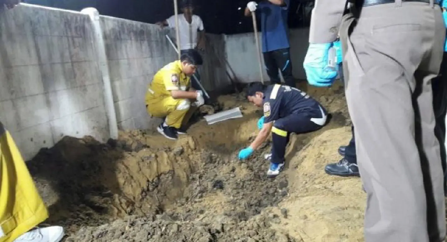 Bangkok man sought after wife’s body found buried Bangkok man sought after wife’s body found buried