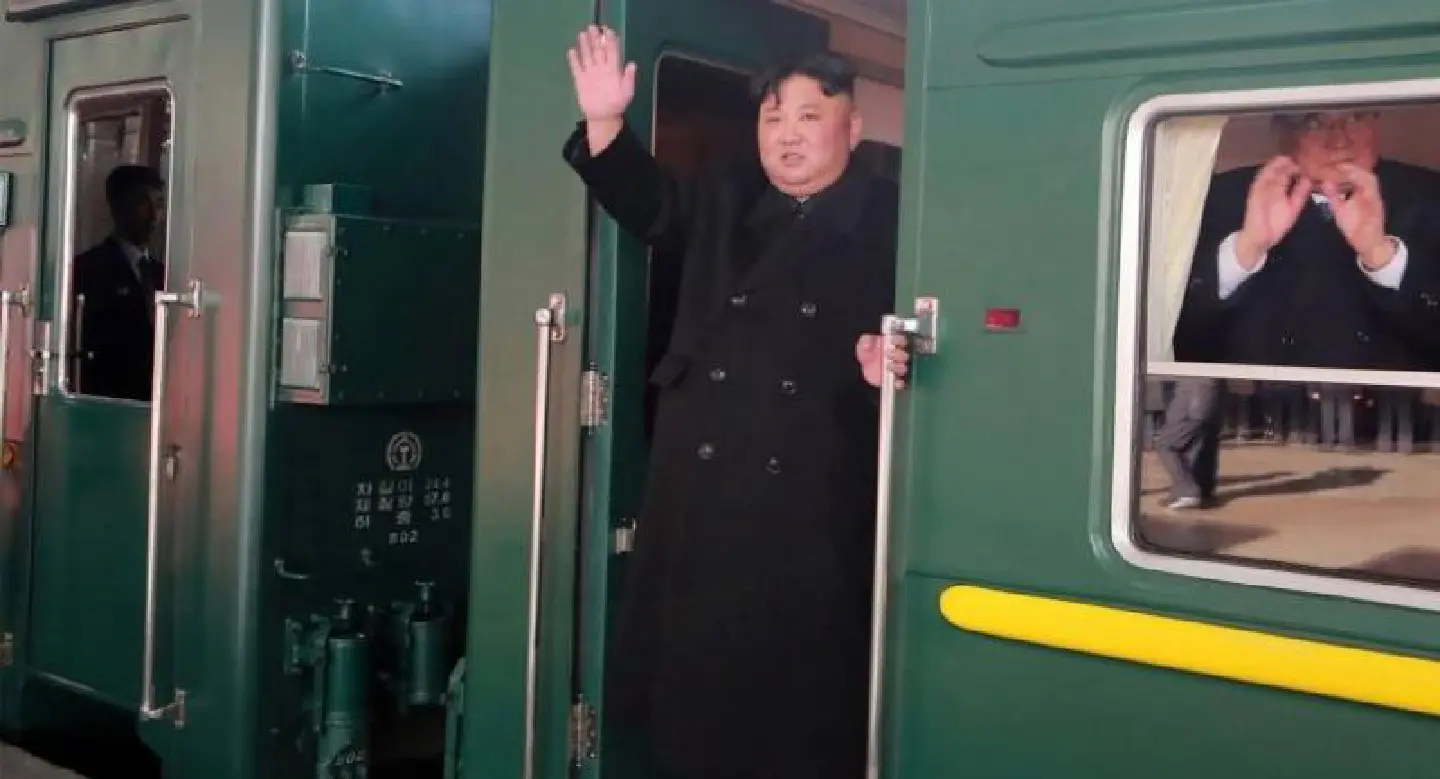 Why is Kim taking 60-hour train trip?