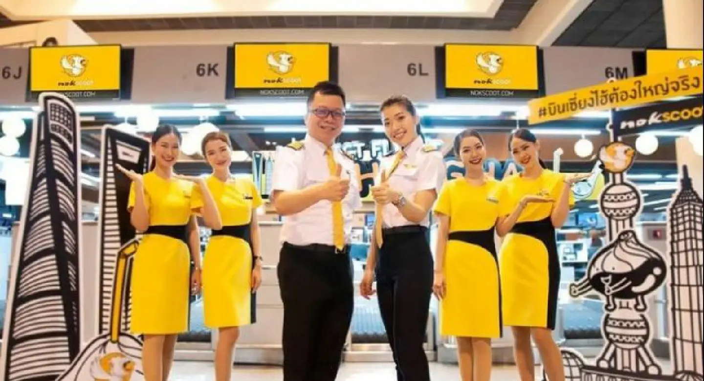 NokScoot’s first Shanghai flight touches down at Pudong