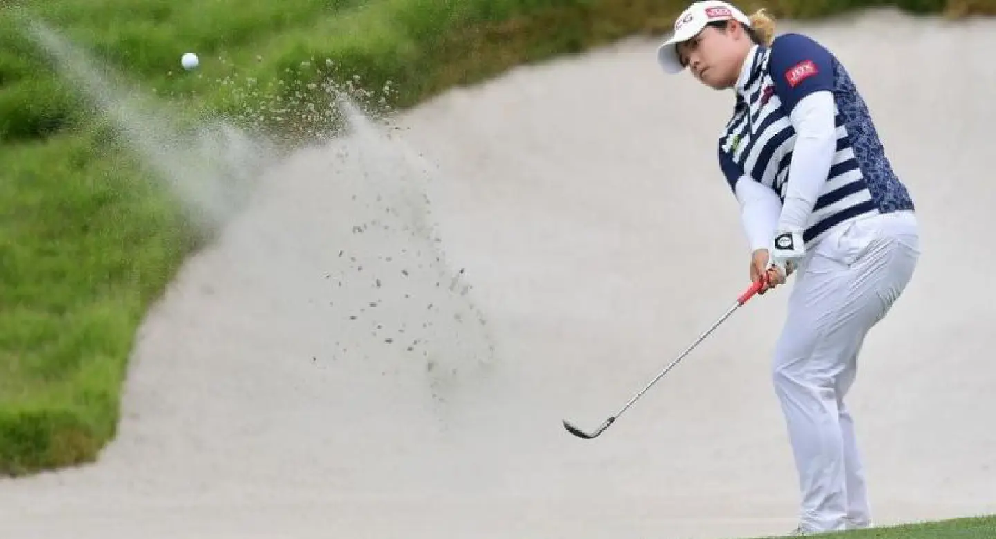 Ariya last-hole slip lets in Olsen for halfway lead Ariya last-hole slip lets in Olsen for halfway lead
