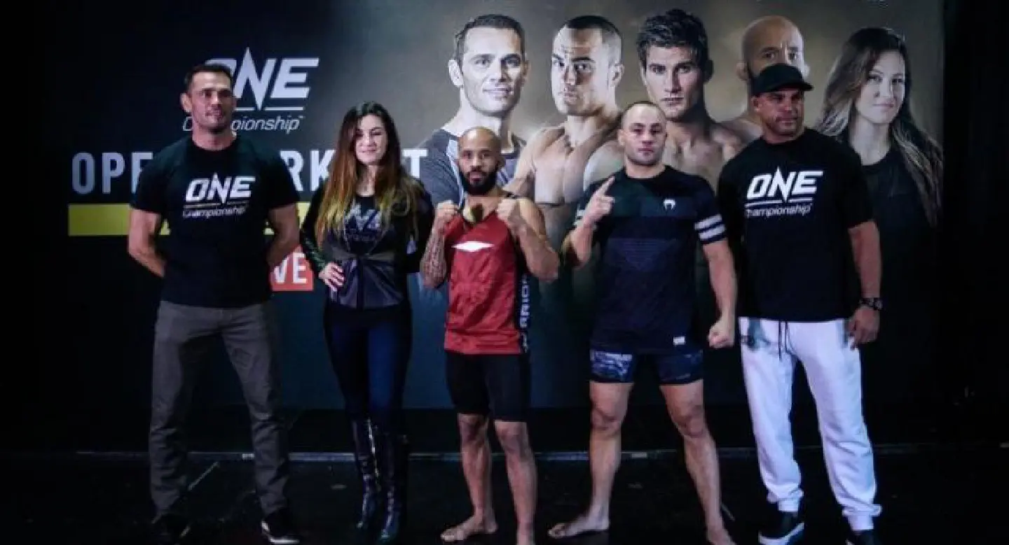 Johnson and Alvarez lead One Championship Las Vegas open workout Johnson and Alvarez lead One Championship Las Vegas open workout