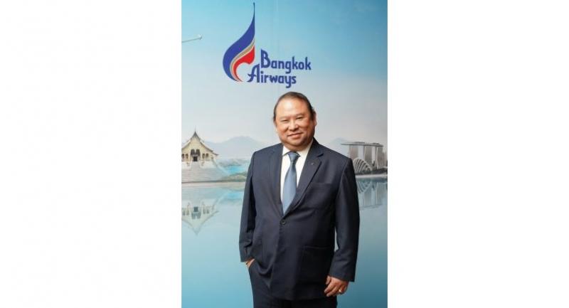 Puttipong Prasarttong-Osoth, president of Bangkok Airways Plc.
