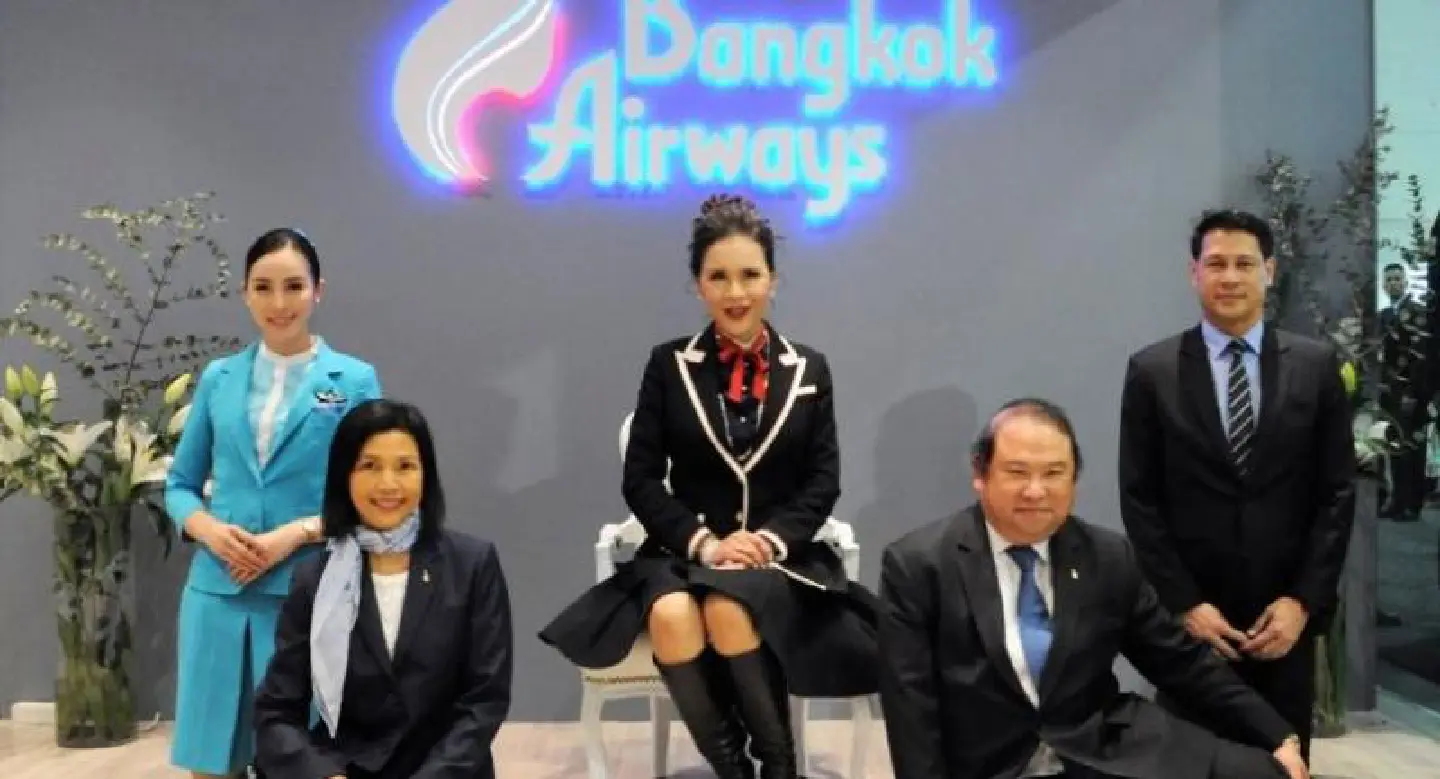 Princess Ubolratana visits Bangkok Airways' booth in ITB fair in Berlin recently Princess Ubolratana visits Bangkok Airways' booth in ITB fair in Berlin recently