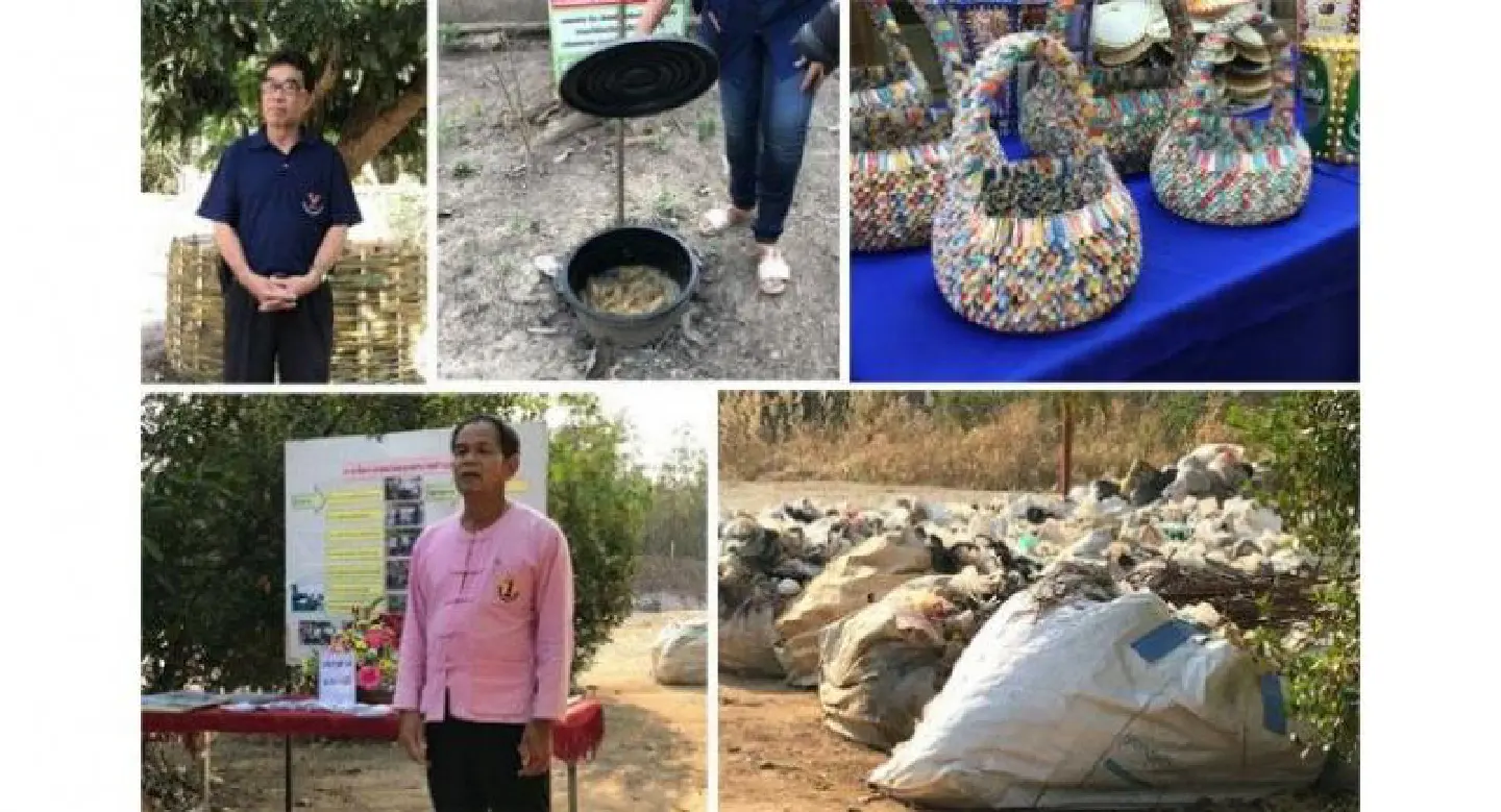 How one community in smoggy Lampang gets rid of all its waste without burning anything