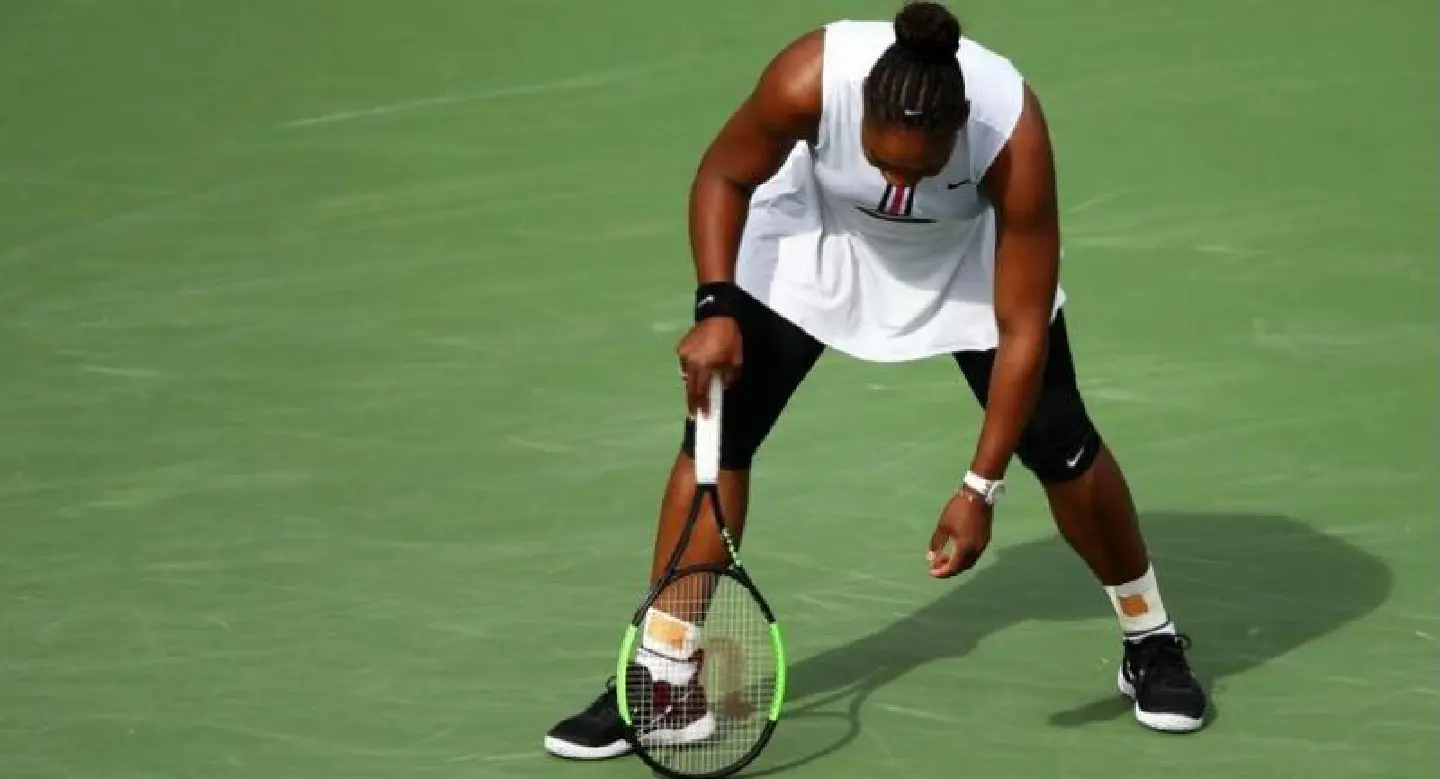 Illness ends Serena's Indian Wells bid, No. 2 Halep advances Illness ends Serena's Indian Wells bid, No. 2 Halep advances
